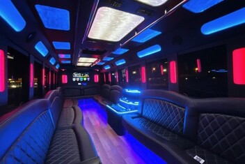 Cary Limousine Bus Interior