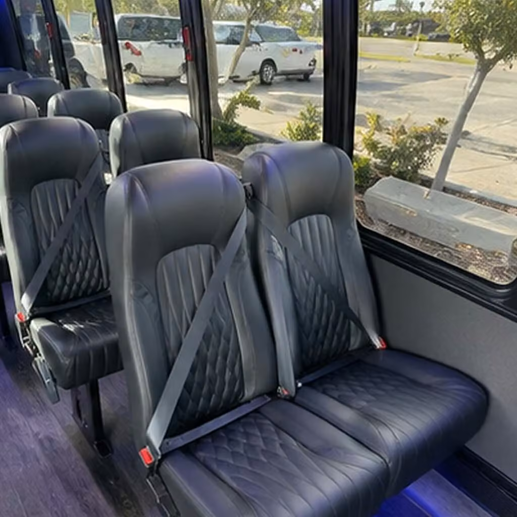 25 passenger minibus inside