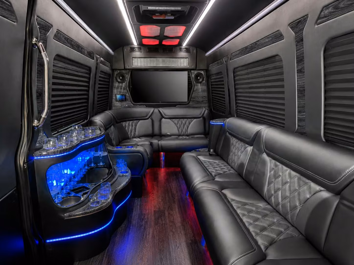 bus rental options for cary trips