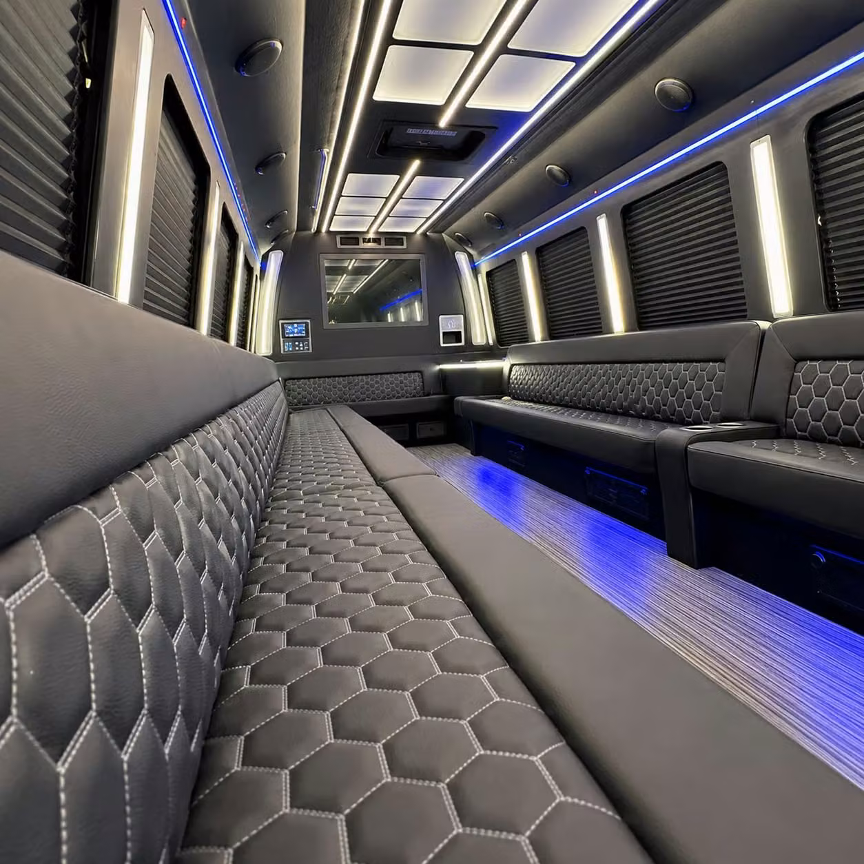 party buses for cary high school prom groups that want to ride together