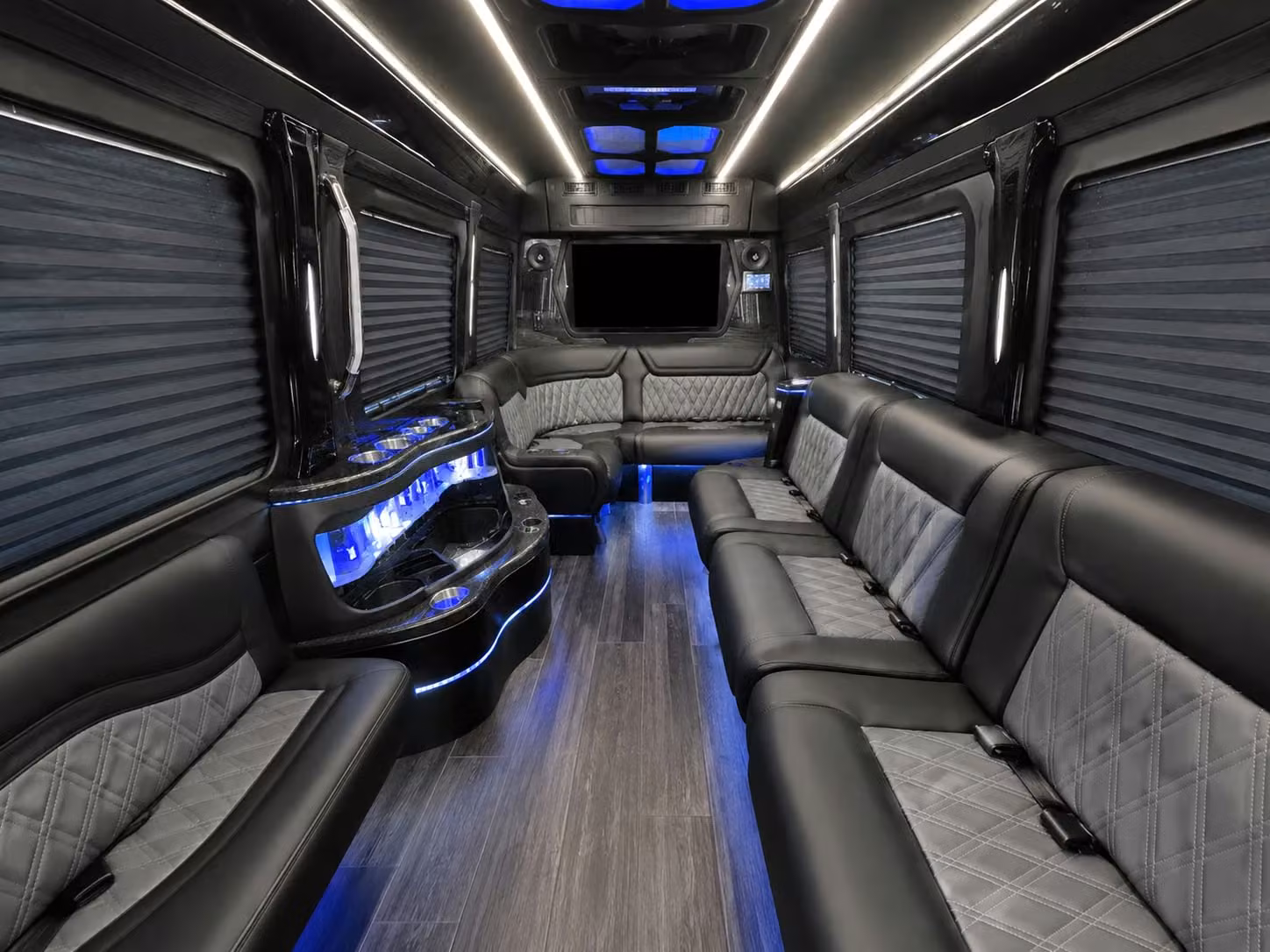 sprinter limousine inside