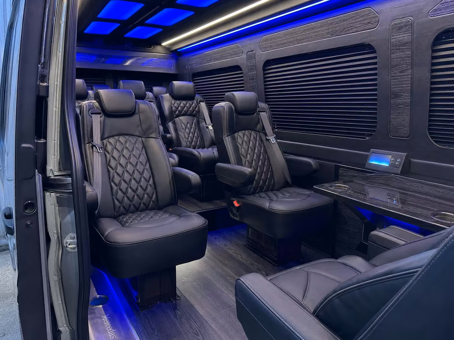 sprinter van transportation for groups and events across cary