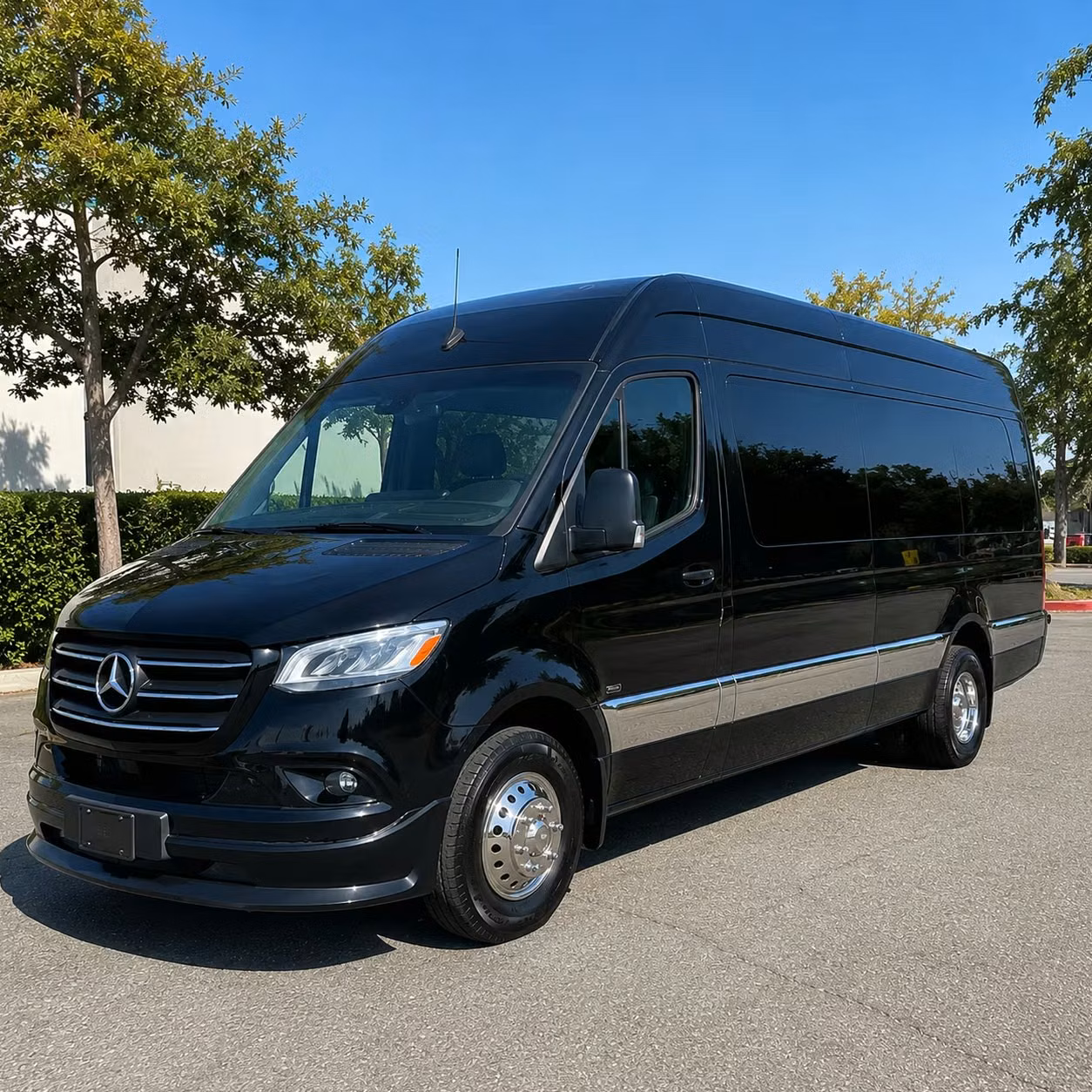 sprinter van with driver